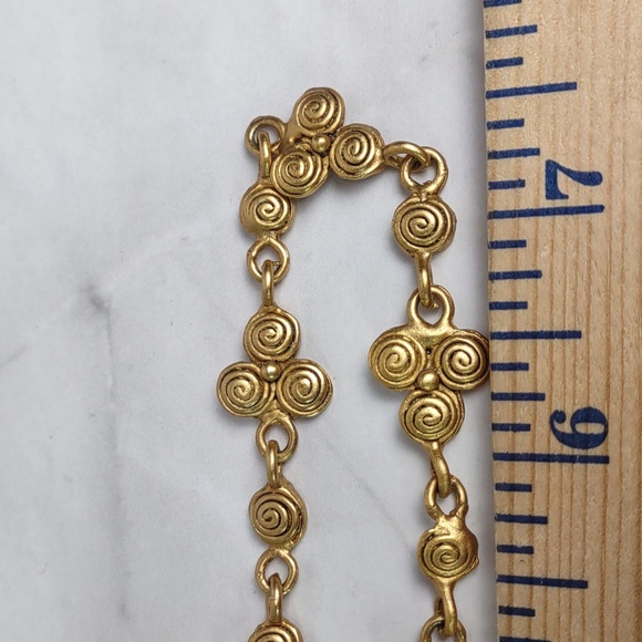 Matte Gold Necklace/Pendant Bundle 3pc Set - Picture 9 of 12